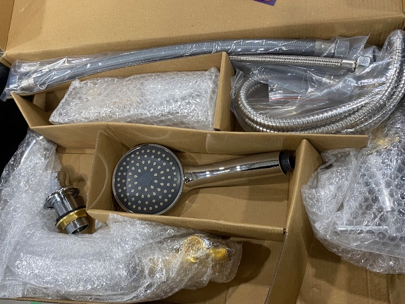 Photo 1 of ANZZI Walk?In Bathtub, 30" x 60", Right?Drain, Air & Whirlpool Massage Jets, ADA Compliant, Quick?Fill Faucet, Aromatherapy, LED Light, Safety Bars, Handheld Shower | AMZ3060WIRWD