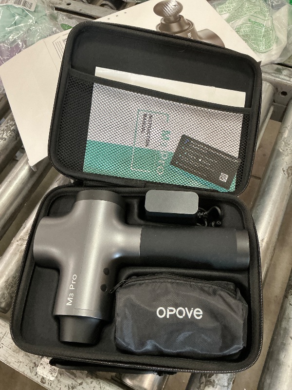 Photo 1 of opove M3 Pro 2 Massage Gun Deep Tissue Percussion Muscle Massager for Workout, Percussive Therapy Fascia Gun for Athletes Fast Recovery, 30 Days Long Battery Life, 70lbs Stall Force