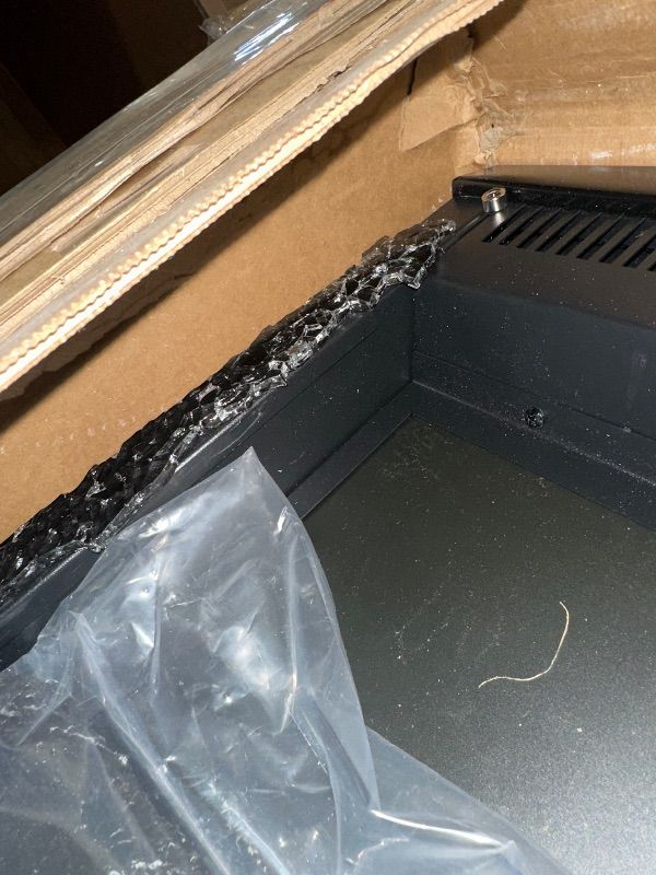 Photo 1 of *** PARTS ONLY *** Ultra-Thin Electric Fireplace 78 Inch,App & Remote &Touch Screen Control,169 Flame Color Combinations, 9H Timer & Thermostat & Low Noise, Log & Crystal, 750W/1500W Fireplace Heater, Black