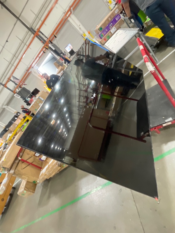 Photo 1 of ***DAMAGED***Samsung 98-Inch Class 4K Crystal UHD DU9000 Series HDR Smart TV, Object Tracking Sound Lite, Motion Xcelerator 120Hz, Supersize Picture Enhancer, Mega Contrast, Alexa Built-In (UN98DU9000, 2024 Model)