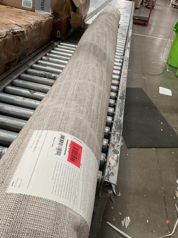 Photo 1 of Loloi Kamala Collection KAM-02 Ivory/Silver 9'-2" x 13' Area Rug