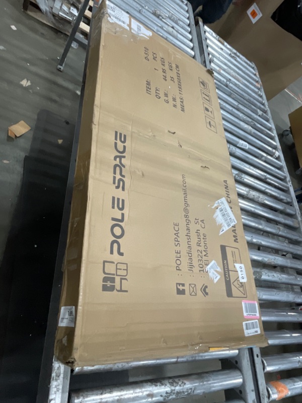 Photo 1 of **MISSING TABLE TOP*** Sintered Stone Dining Table, 55.1" Modern Faux Marble Kitchen Table, Grey Rectangular Slate Patio Table with Metal Legs, Indoor Outdoor Stone Dining Table for Patio, Backyard, Scratch