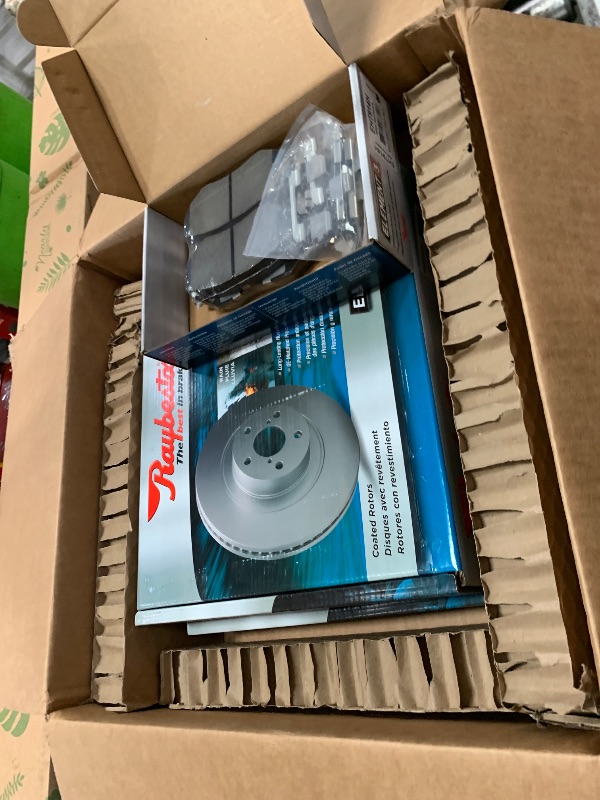 Photo 1 of Raybestos E3V90054 Element3 Automotive Replacement Brake Kit for Front and Rear Coated Rotors and Hybrid Brake Pads for 2008-2012, 2014-2017 Honda Accord