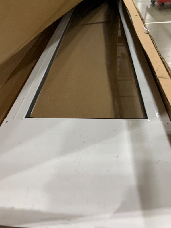 Photo 1 of (MAJOR USAGE) PetSafe Sliding Glass Pet Door - No-Cut DIY Install Doggy Door for Renters - Aluminum Frame - Adjustable Height 91 7/16" to 96" - Ideal for Medium Dogs Up to 40 lb - White