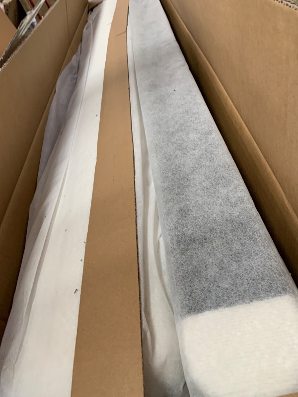 Photo 1 of ***BOX 2 OF 2, MISSING BOX 1*** Christopher Knight Home Umti Queen Bed Frame with Headboard, Boucle Fabric Upholstered Queen Size Bed Frame, Curve-Shaped Design Headboards, Modern Design Bed Set, Easy Assembly, Heavy Duty, Cream