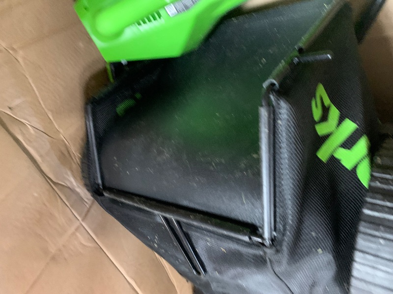 Photo 1 of **USED**
Greenworks 48V (24V x 2) 17" Brushless Mower+12" String Trimmer +320CFM Blower,(2) 4.0Ah Batteries and 2A Dual Port Charger