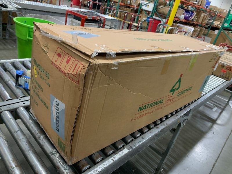 Photo 1 of **************TREE STAND IS BROKEN AND NEEDS TO BE REPLACED*************
National Tree Company 9 ft Unlit Dunhill Fir Full Artificial Christmas Tree, 4,026 Tips, Includes Stand, Green