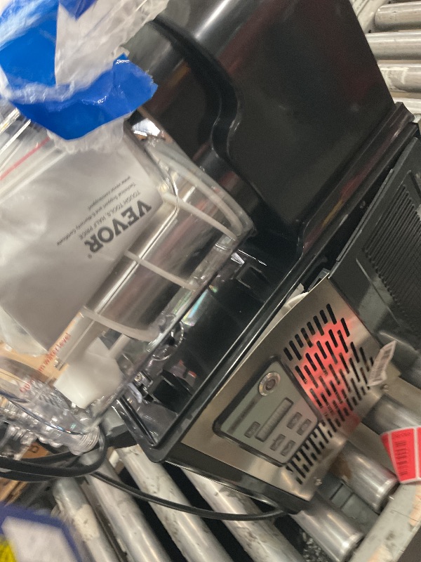 Photo 1 of ***(PARTS ONLY/ MAJOR DAMAGE/ NON FUNCTIONAL)***VEVOR Commercial Slushy Machine, 4L Single Tank Frozen Drink Machine, 16 Cups Stainless Steel Margarita Smoothie Frozen Drink Maker, Slushie Maker for Home Party Restaurants Cafe Bars