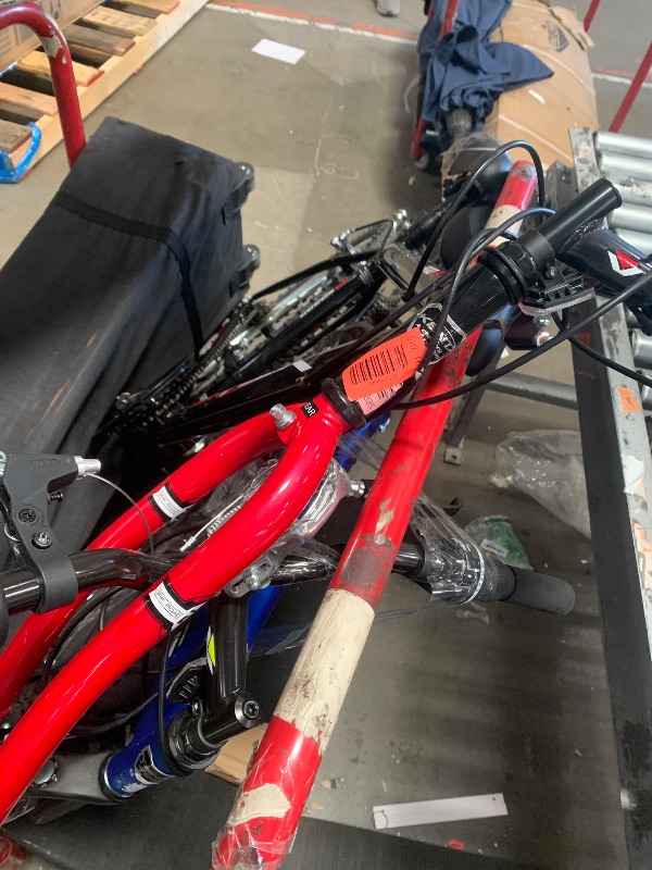 Photo 1 of **************MISSING THE FRONT WHEEL**************
BICYCLE RED AND BLACK KENT PRO 26SERIES