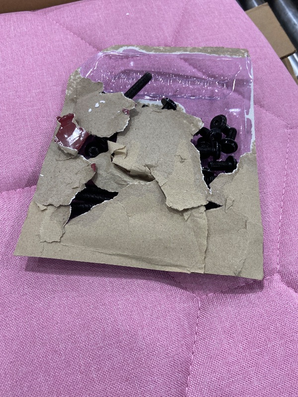 Photo 1 of **MISSING HARDWARE**GarveeHome Pink Queen Bed Frame with Upholstered Headboard, Heavy-Duty Platform Bed Frame with Strong Wood Slats, No Box Spring Needed/Noise Free/Easy Assembly