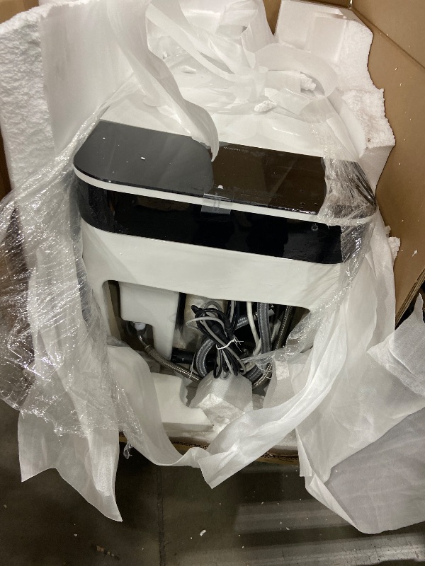 Photo 1 of *DIRTY**HOROW Artistic Smart Toilet with Powerful Flush, Auto Open/Close Lid, Bidet with Instant Warm Water, Elongated Heated Seat, Dryer, Night Light, Deodorization