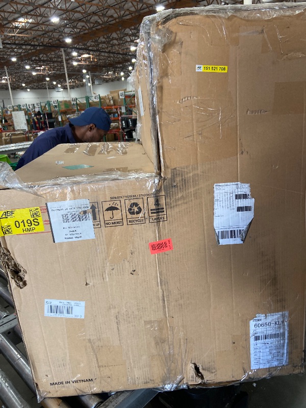 Photo 1 of **For Parts Only** Jennifer Taylor Home Jovan 31.5" Mid-Century Modern Genuine Leather Recliner Lounge Chair, Porcelain White Leather