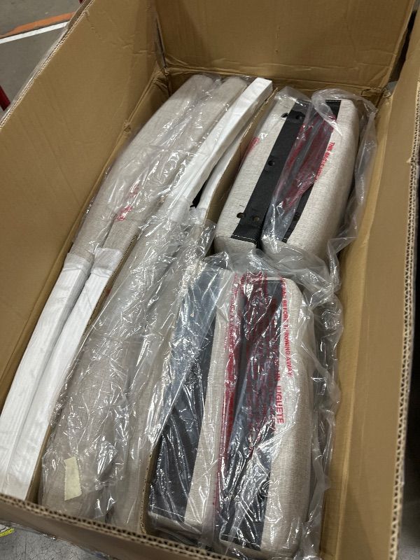 Photo 5 of Zevemomo 6-Piece Solid Wood Dining Table Set, Including 1 Dining Table, 4 Upholstered Chairs and 1 Bench, Wooden Legs Dining Table Set for Dining Room, Kitchen, Restaurant, White Diamond