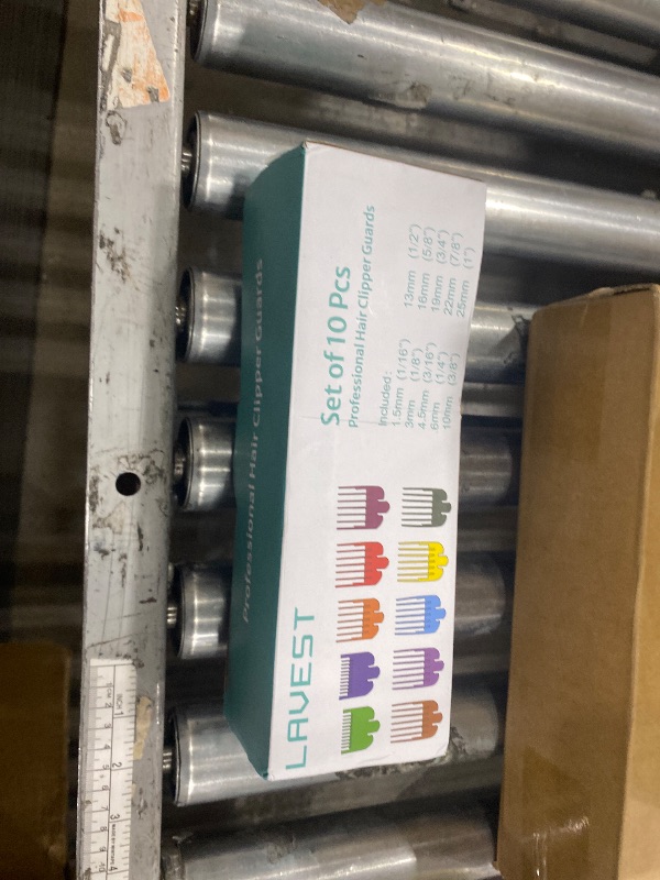 Photo 1 of 10 Professional Hair Clipper Guards Cutting Guides Compatible with Most Wahl Clippers with Organizer, Color Coded Clipper Combs Replacement - 1/16" to 1"