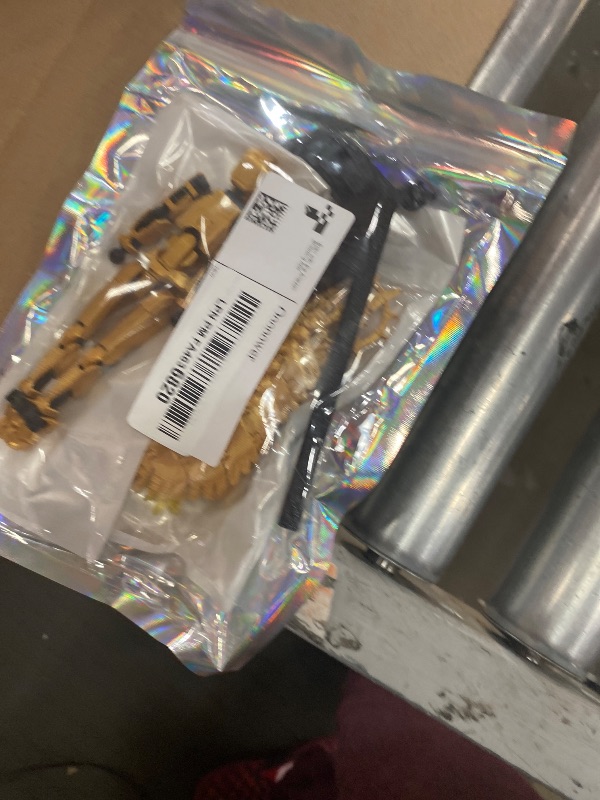 Photo 1 of (Assembly Completed) 3D Printed T13 Titan 13 Action Figure 5.54-inch Dummy Lucky 13 Action Figure with 9 Types of Weapons and 5 Types of Hands, (Golden)