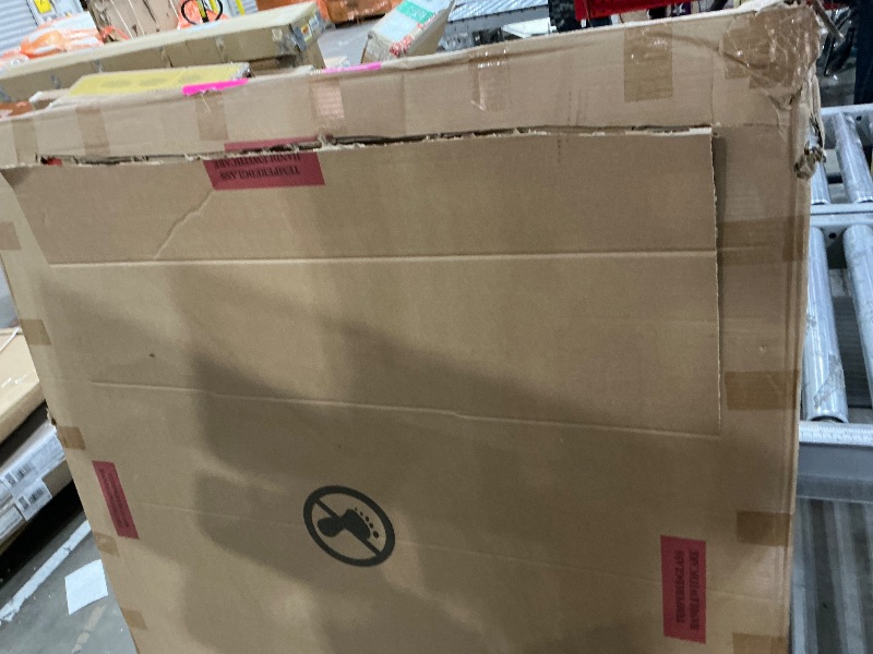 Photo 1 of [Tempered Glass] 46" x 55" Glass Chair Mat, Heavy Duty Hard Floor Mat with Round Corner and Polished Edge, Office Chair Mat for Carpet Office Home Hardwood Floor Desk