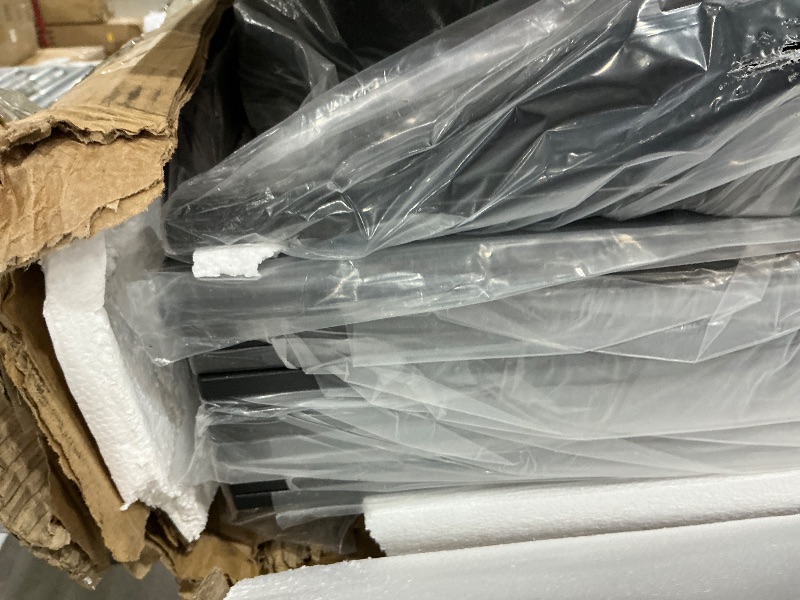 Photo 1 of *Missing partial set** KEIKI Large Outdoor Dog Kennel, 8' x 4' x 6' Metal Pet Enclosure with Roof Cover, Double-Door Lock, 2 Adjustable Feeders for Dogs, Chickens, Rabbits, Ducks