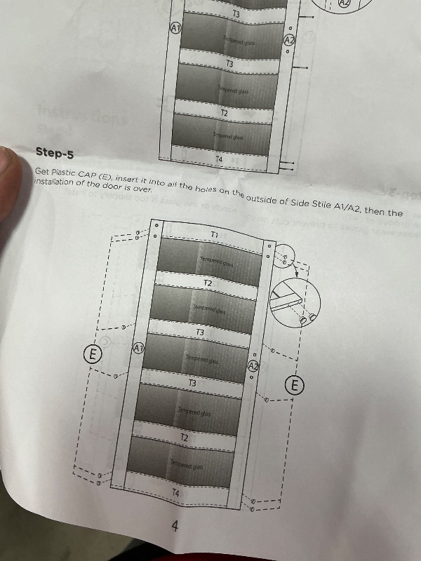 Photo 1 of *UNKNOWN BRAND//STOCK PHOTO FOR REFERENCE** ASSEMBLED DOOR NULL 5T BARN DOOR