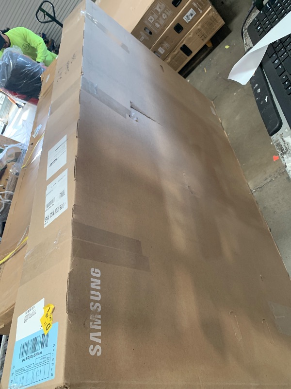 Photo 1 of **DAMAGED*** Samsung 85-Inch Class Crystal UHD 4K Bed-H Series HDR Business Pro TV w/ 3-Sided Bezel-Less Slim Design, Use for Digital Signage Displays, Commercial TV, Alexa Built-in (LH85BEDHLG, 2024 Model)