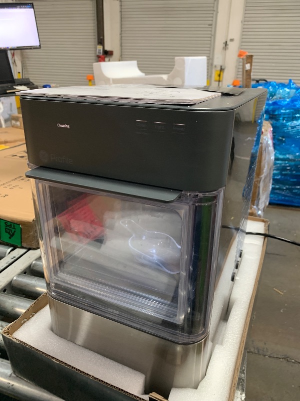 Photo 1 of **DIRTY**
GE Profile Opal 2.0 XL with 1 Gallon Tank, Chewable Crunchable Countertop Nugget Ice Maker, Scoop included, 38 lbs in 24 hours, Pellet Ice Machine with WiFi & Smart Connected, Stainless Steel