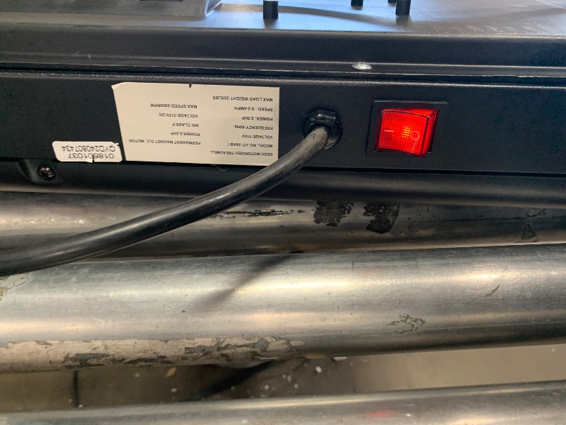 Photo 1 of **PARTS ONLY** Portable Compact Treadmill with Handles for Home Small Spaces, Foldable Folding Walking Pad Treadmill with Handle Bar, 3.0HP Electric Walking Pads Treadmills Home with 320LB Capacity, LED Display