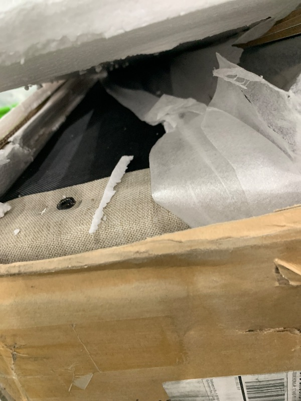 Photo 1 of **BOX 1 OF 5**Merax Queen Size Murphy Bed Wall Bed with Sofa, Shelves, USB & Light - Space Saving Foldable Bed for Small Apartments, White