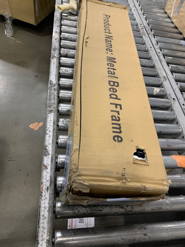 Photo 2 of CLIBFENG 14 Inch Classic Metal Platform Bed Frame-Twin Bed Frame,Steel Slats 