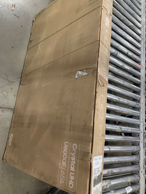 Photo 1 of **DAMAGED** Samsung 65-Inch Class Crystal UHD U8000F 4K Smart TV (2025 Model) Endless Free Content, Crystal Processor 4K, MetalStream Design, Knox Security, Alexa Built-in