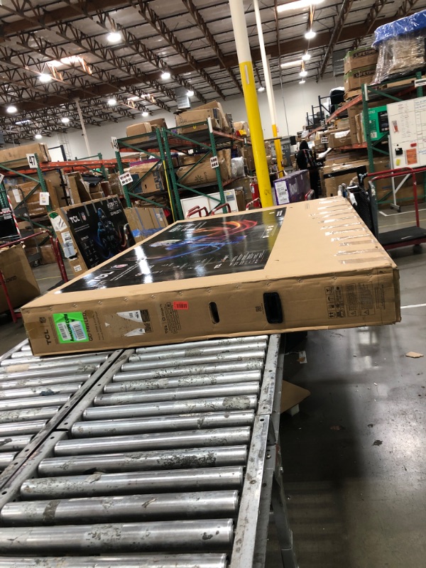 Photo 1 of *DAMAGE* TCL 98 Inch Class QM8K Series | Mini LED QLED 4K HDR | 98QM8K, 2025 Model | 120HZ-144HZ Anti Reflective Wide Angle Screen Smart Google TV Dolby Atmos | Voice Remote Alexa Gaming Streaming Television