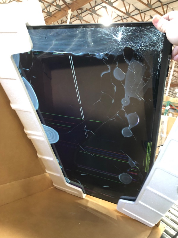 Photo 1 of *Cracked Screen* Samsung 43-Inch Class Crystal UHD U8000F 4K Smart TV (2025 Model) Endless Free Content, Crystal Processor 4K, MetalStream Design, Knox Security, Alexa Built-in