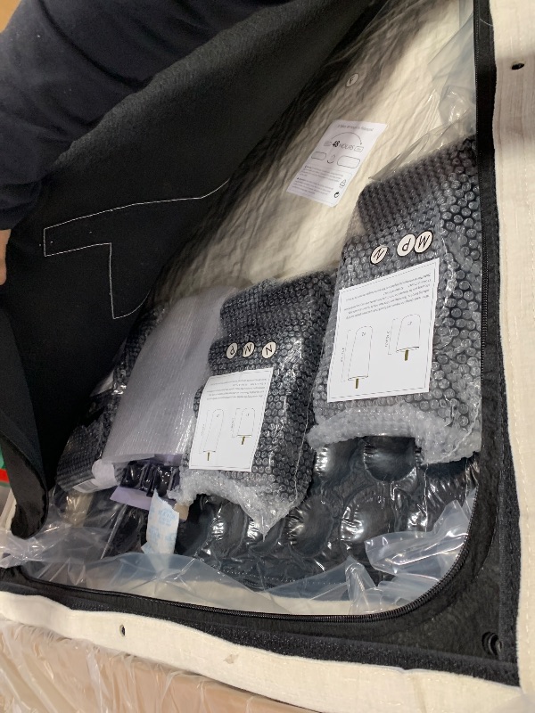 Photo 1 of **MISSING BOX A** Vesgantti 74" Loveseat Sofa Without Armrest, Comfy Cloud Couch for Living Room Deep Seat Chenille Modern 2 Seater Small Sofa, Extra Seats for Modular Couch, Beige