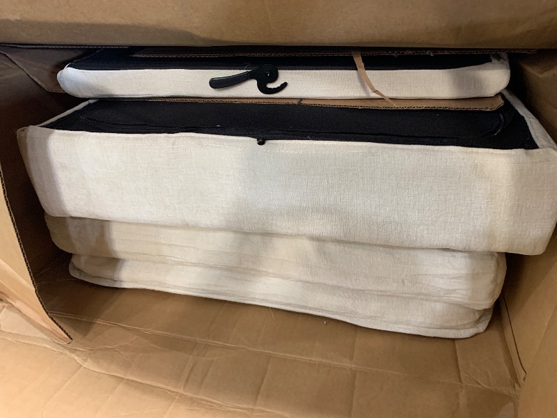 Photo 1 of **INCOMPLETE*** Vesgantti 108" Modular Sectional Sofa, Comfy Cloud Couch with Movable Ottoman Deep Seat Chenille L Shaped Modular Sofa, Sectional Couches for Living Room, Bedroom and Apartment, Beige