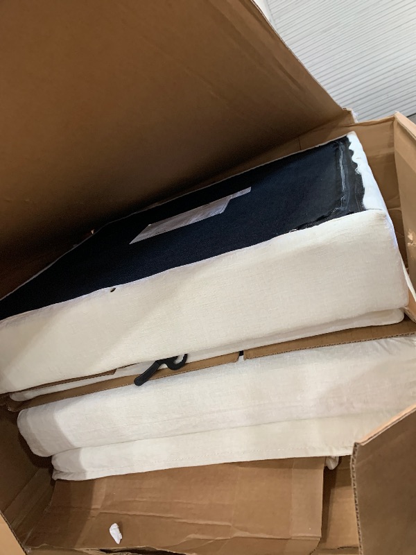 Photo 1 of **INCOMPLETE*** Vesgantti 108" Modular Sectional Sofa, Comfy Cloud Couch with Movable Ottoman Deep Seat Chenille L Shaped Modular Sofa, Sectional Couches for Living Room, Bedroom and Apartment, Beige