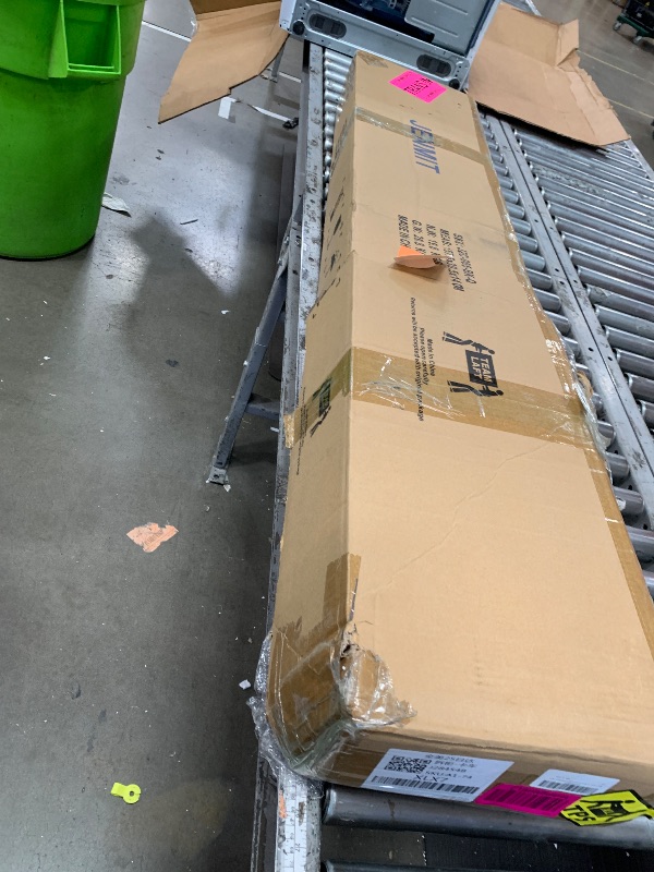 Photo 1 of **FOR PARTS ONLY**
Jenmit Queen Size Bed Frame with Headboard, Metal Platform Bed Frame with Charging Station & LED Lights, Storage Space Under Bed, No Box Spring Needed, Noise Free, Easy Assembly, Black