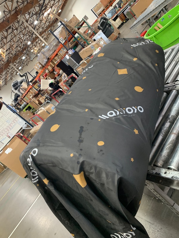 Photo 1 of *** SEE NOTES *** MAXYOYO Japanese Floor Mattress Futon Mattress, 4" Thicken Tatami Mat Sleeping Pad Foldable Roll Up Mat Boys Girls Dormitory Pad Kids Floor Lounger Pillow Bed, Black, Twin Size