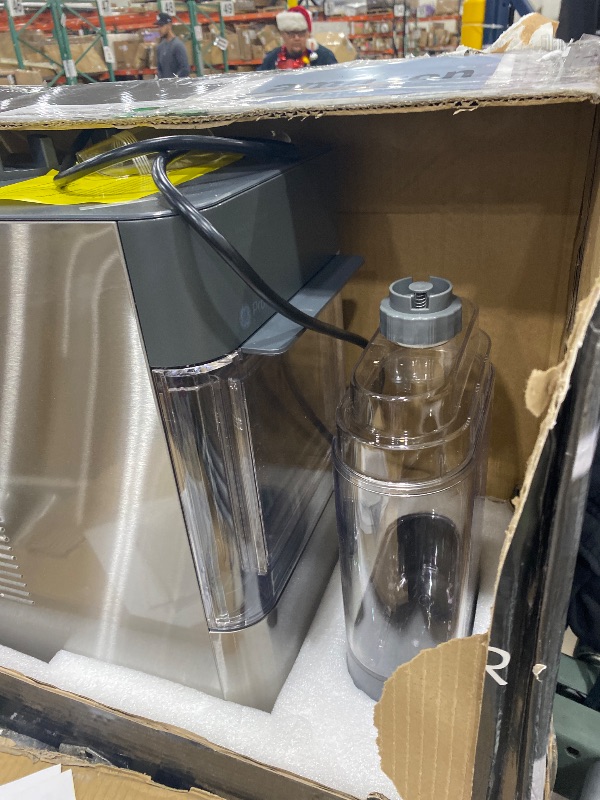 View 5 of **FOR PARTS ONLY** GE Profile Opal 2.0 XL with 1 Gallon Tank, Chewable Crunchable Countertop Nugget Ice Maker, Scoop included, 38 lbs in 24 hours, Pellet Ice Machine with WiFi & Smart Connected, Stainless Steel
