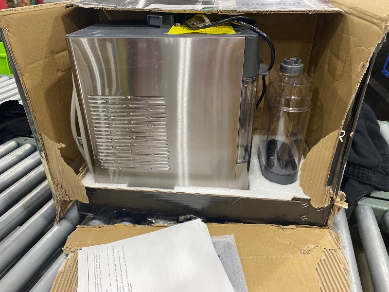 View 3 of **FOR PARTS ONLY** GE Profile Opal 2.0 XL with 1 Gallon Tank, Chewable Crunchable Countertop Nugget Ice Maker, Scoop included, 38 lbs in 24 hours, Pellet Ice Machine with WiFi & Smart Connected, Stainless Steel