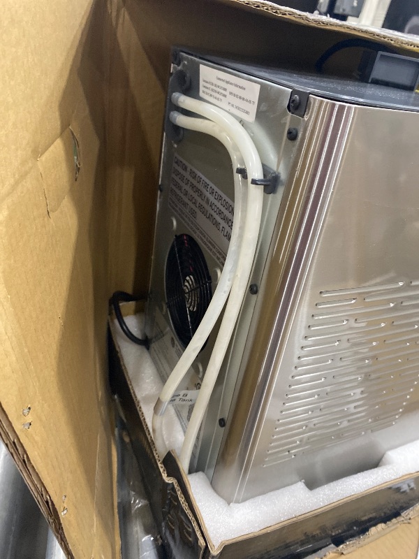 View 7 of **FOR PARTS ONLY** GE Profile Opal 2.0 XL with 1 Gallon Tank, Chewable Crunchable Countertop Nugget Ice Maker, Scoop included, 38 lbs in 24 hours, Pellet Ice Machine with WiFi & Smart Connected, Stainless Steel