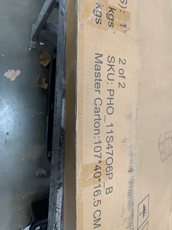 Photo 1 of ***NOT A COMPLETE SET ****GarveeHome Coffee Bar Cabinet with LED Lights 72 in Tall Buffet Cabinet with Storage Farmhouse Kitchen Sideboard Tall Coffee Hutch with Microwave Stand/Wine Rack/Glass Shelf Dining Room (Oak Black)