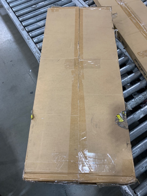 Photo 4 of Tribesigns 63 Inch Executive Desk with File Cabinet, L Shaped Office Desk with Drawers and Storage Shelves, Business Furniture Set Workstation for Home Office, Gray and Black