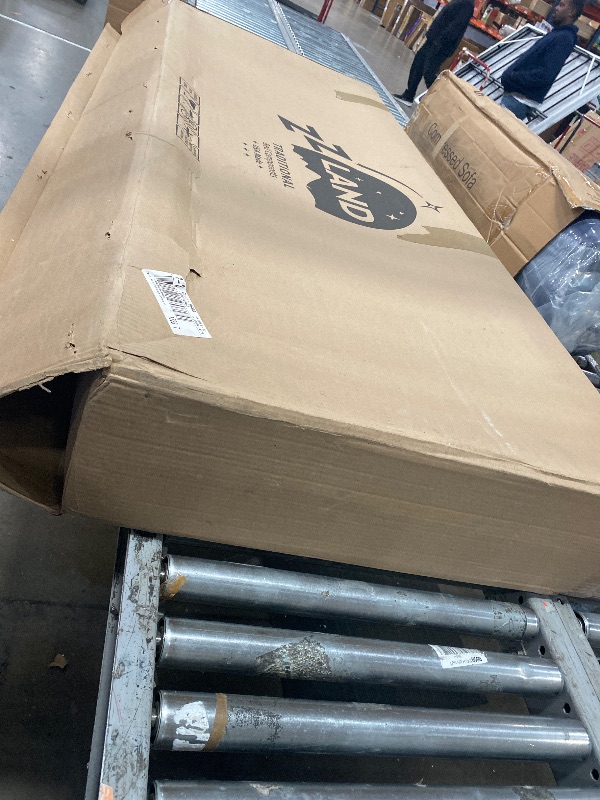 Photo 2 of Greaton, Box Spring Bed Base Queen Size, 4-Inch Wood Mattress Foundation – Amish Made in USA – Quiet Noise Free, 2-Pieces Under Mattress-Support BoxSpring, Fully Assembled, White