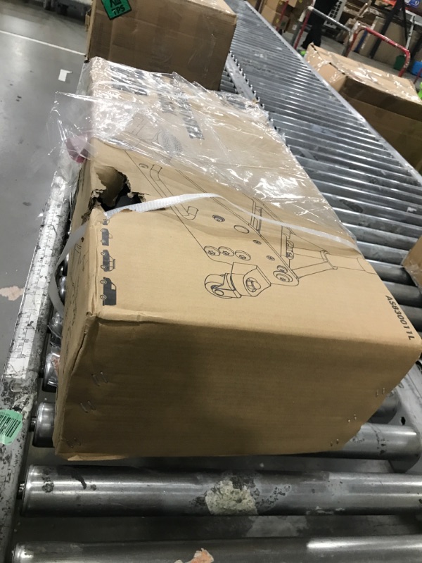 Photo 1 of ***PARTS ONLY***Jack Boss 3 Ton Low Profile, Aluminum and Steel Racing Floor Jack with Dual Pistons Quick Lift Pump for Sport Utility Vehicle, Lifting Range 3-15/16" min to 18-5/16" max, Net Weight 58.5 lb, Red