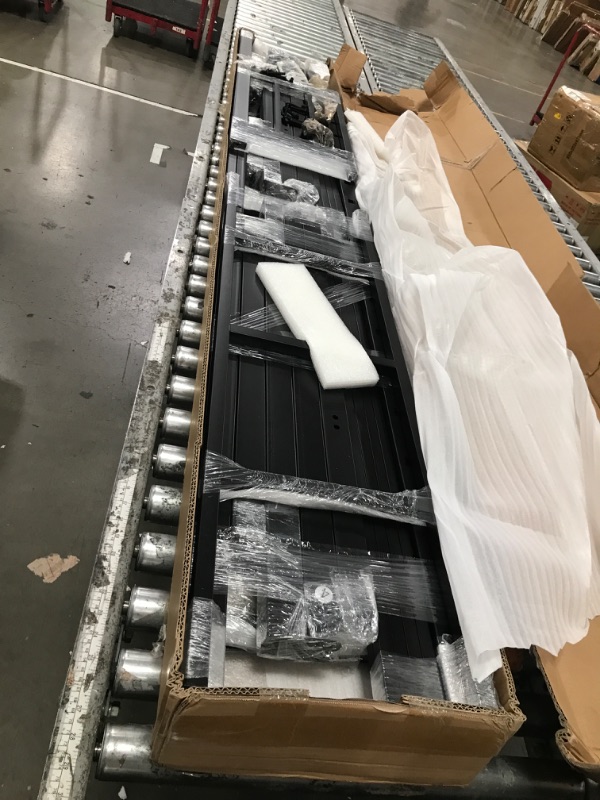 Photo 1 of *COMPLETE 2 BOXES 1 OF 2 AND 2 OF 2*
CNPOP Metal Triple Bunk Bed for Kids and Teens, Detachable Twin & Twin XL Beds, Space-Saving Design with Guardrails and Ladder, Sturdy Metal Frame, Black