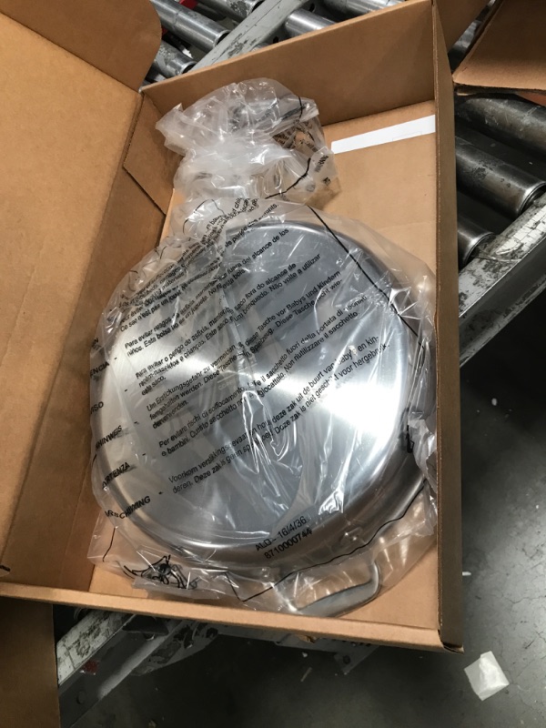 Photo 6 of All-Clad Copper Core 5 Ply Stainless Steel Cookware Set 15 Piece, Oven Broiler Safe 600F, Cookware, Stockpot, Pots and Pans Set, Silver