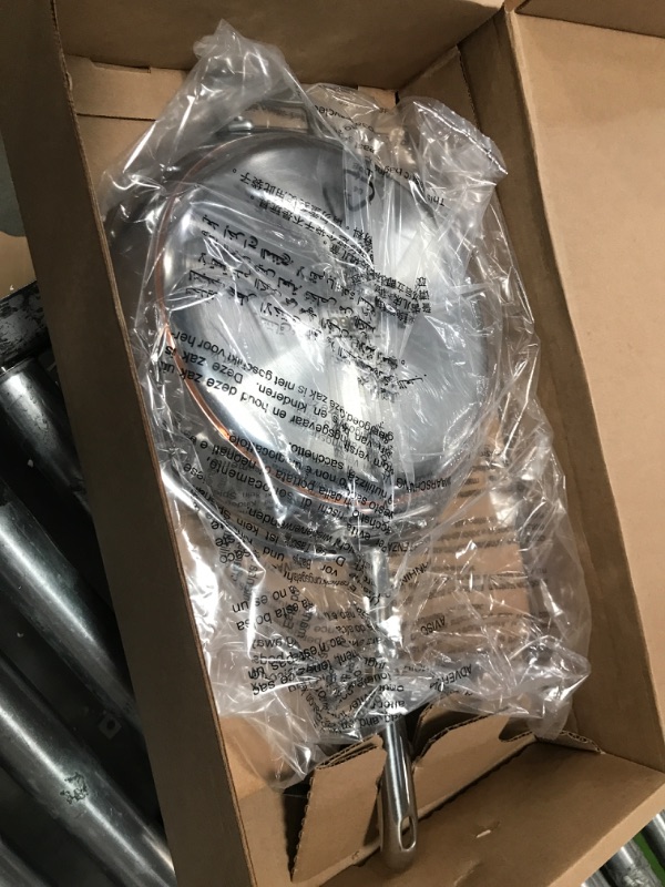 Photo 7 of All-Clad Copper Core 5 Ply Stainless Steel Cookware Set 15 Piece, Oven Broiler Safe 600F, Cookware, Stockpot, Pots and Pans Set, Silver