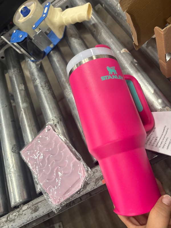 Photo 1 of ** CHECK PHOTOS****.     STANLEY Quencher ProTour Flip Straw Tumbler with Leakproof Lid 40 oz | Built-In Straw and Handle | Cup Holder Compatible for Travel | Insulated Stainless Steel Cup | BPA-Free | Rose Quartz