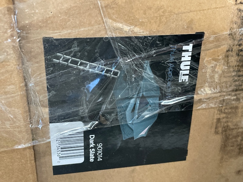 Photo 1 of ** UNKNOWN IF MISSING PARTS , DAMAGE SHOWN IN PICTURE ****Thule Approach M -Dark Slate