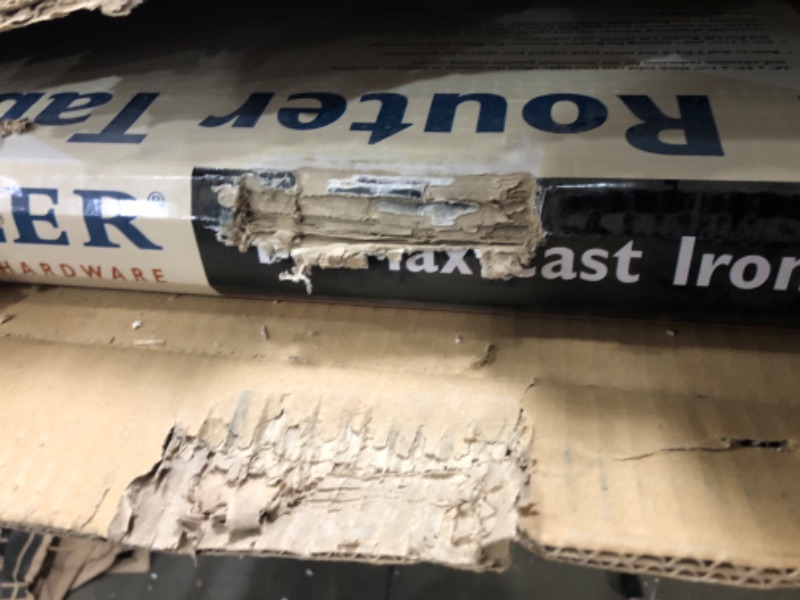 Photo 1 of 1-½” Thick ProMax Cast Iron Router Table Top - Smooth Routing Table Router w/Truss Head Machine Screw, Plate Levelling Screw, Split Lock Washer, Hex Nut - Professional Routing Table Woodworking Tools