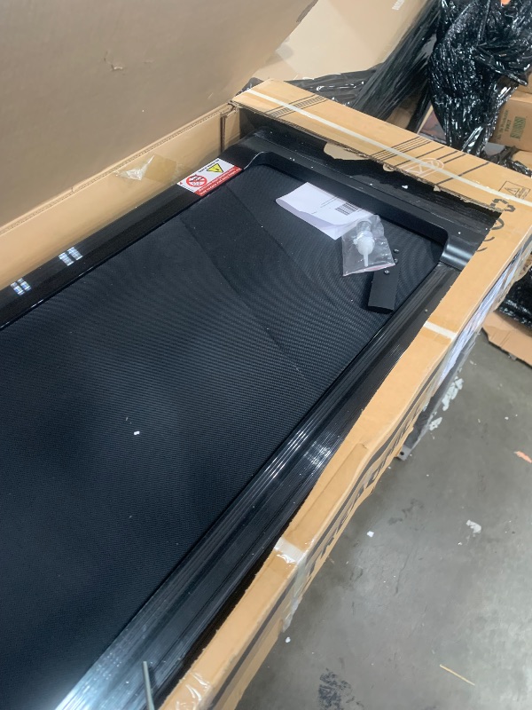 Photo 1 of ***PARTS ONLY***TRAILVIBER Walking Pad Treadmill with 12% 9-Level Auto Incline, 450 lbs Capacity RGB LED Screen, Bluetooth Speaker Under Desk Treadmill, Compact Treadmills for Home Hiking