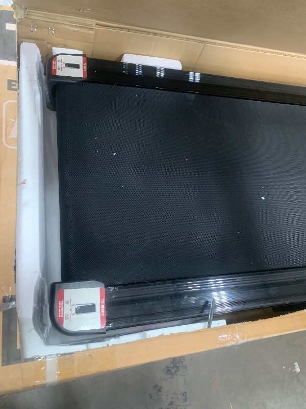 Photo 1 of ***PARTS ONLY***TRAILVIBER Walking Pad Treadmill with 12% 9-Level Auto Incline, 450 lbs Capacity RGB LED Screen, Bluetooth Speaker Under Desk Treadmill, Compact Treadmills for Home Hiking